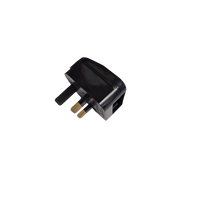 EU to UK Plug Adaptor (2 pin to 3 pin)